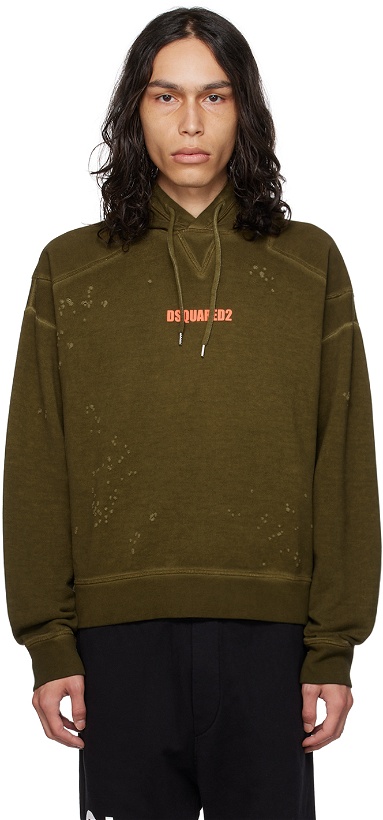 Photo: Dsquared2 Green Cipro Hoodie
