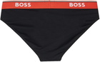 BOSS Three-Pack Black Briefs