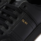 Saint Laurent Men's SL-61 Low Sneakers in Black/Gum