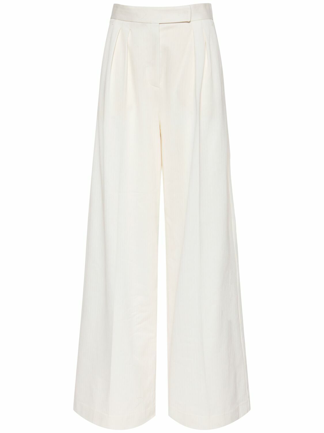 MAX MARA Chenzia Jersey Jacquard Wide Leg Pants Max Mara