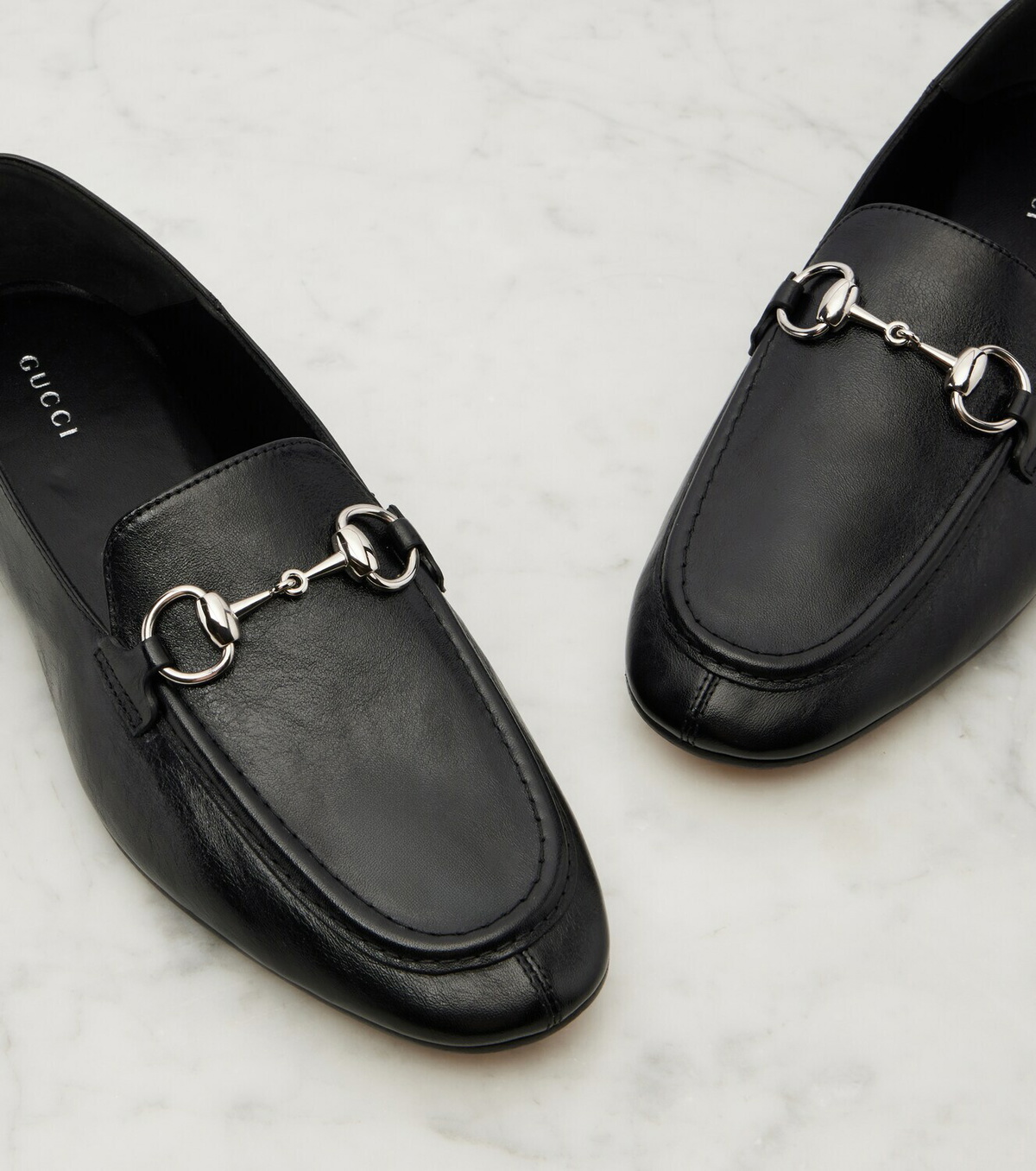 Gucci Jordaan Horsebit leather loafers