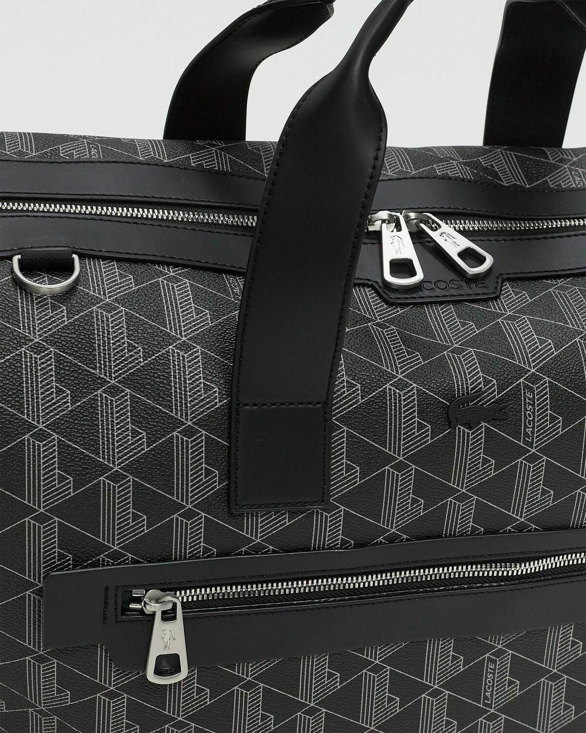 Lacoste Weekender Grey Duffle Bags & Weekender