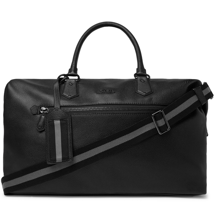 Photo: Polo Ralph Lauren - Pebble-Grain Leather Holdall - Black