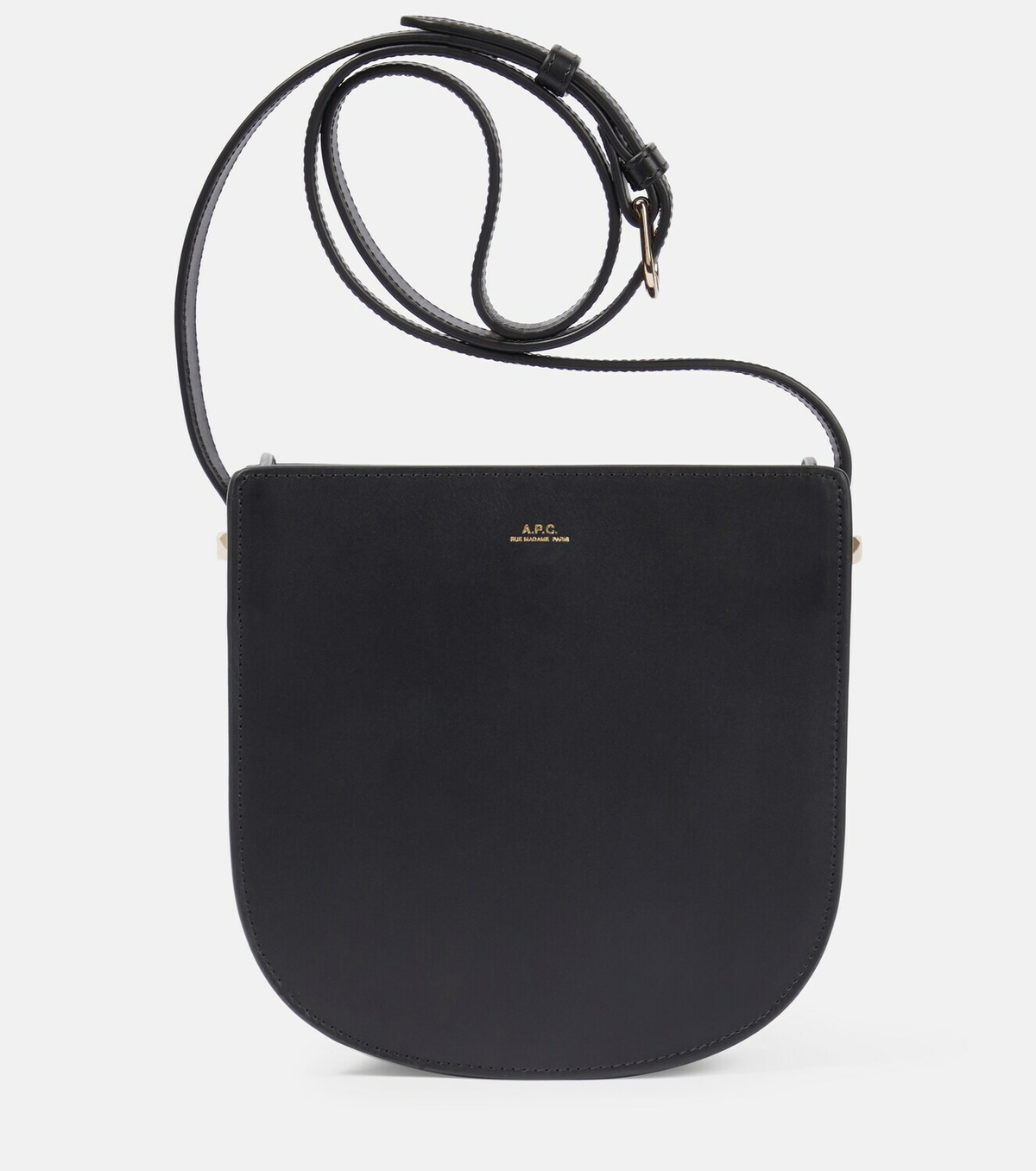 A.P.C. - Genève Medium leather crossbody bag