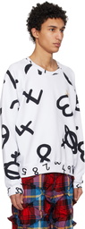 Vivienne Westwood White Fresh Sweatshirt