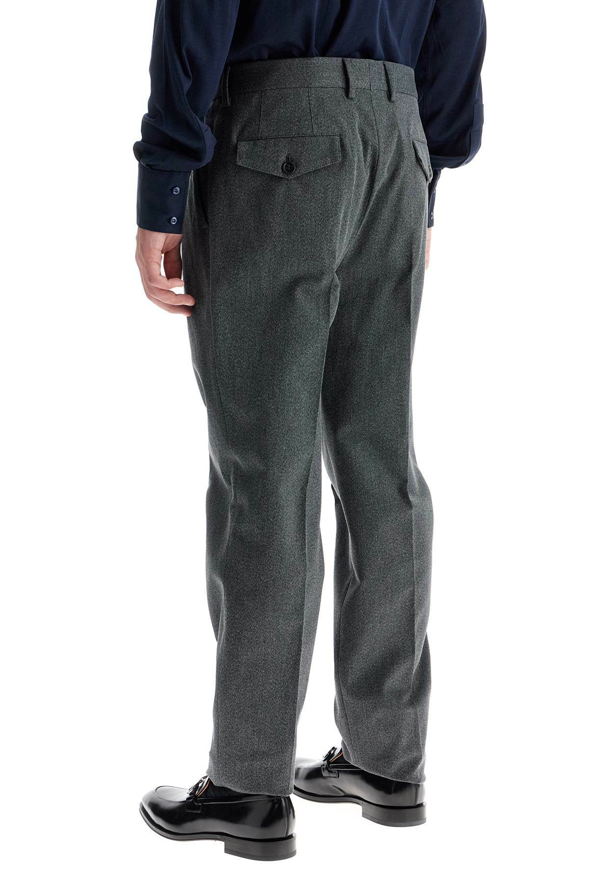 BRUNELLO CUCINELLI stretch cotton leisure fit pants for men/w Grey 