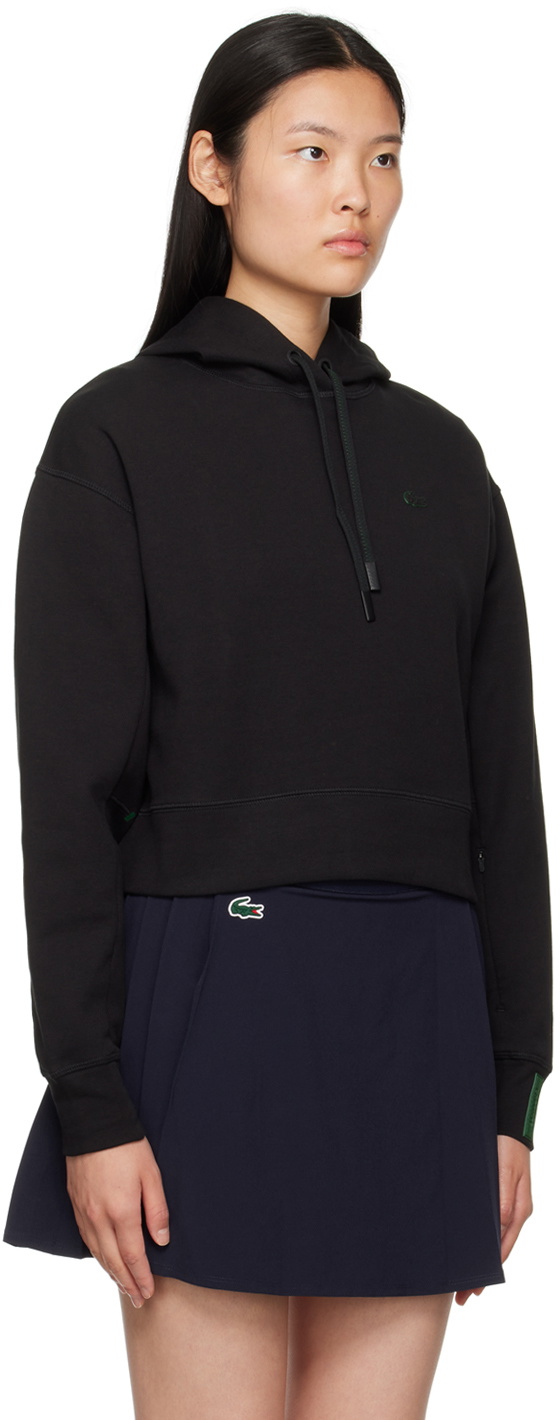 Lacoste Black Vent Hoodie
