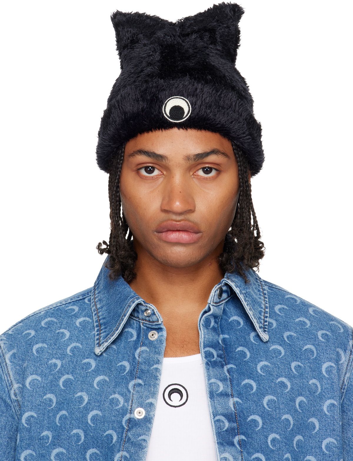 Marine Serre Black Moon Headband Marine Serre