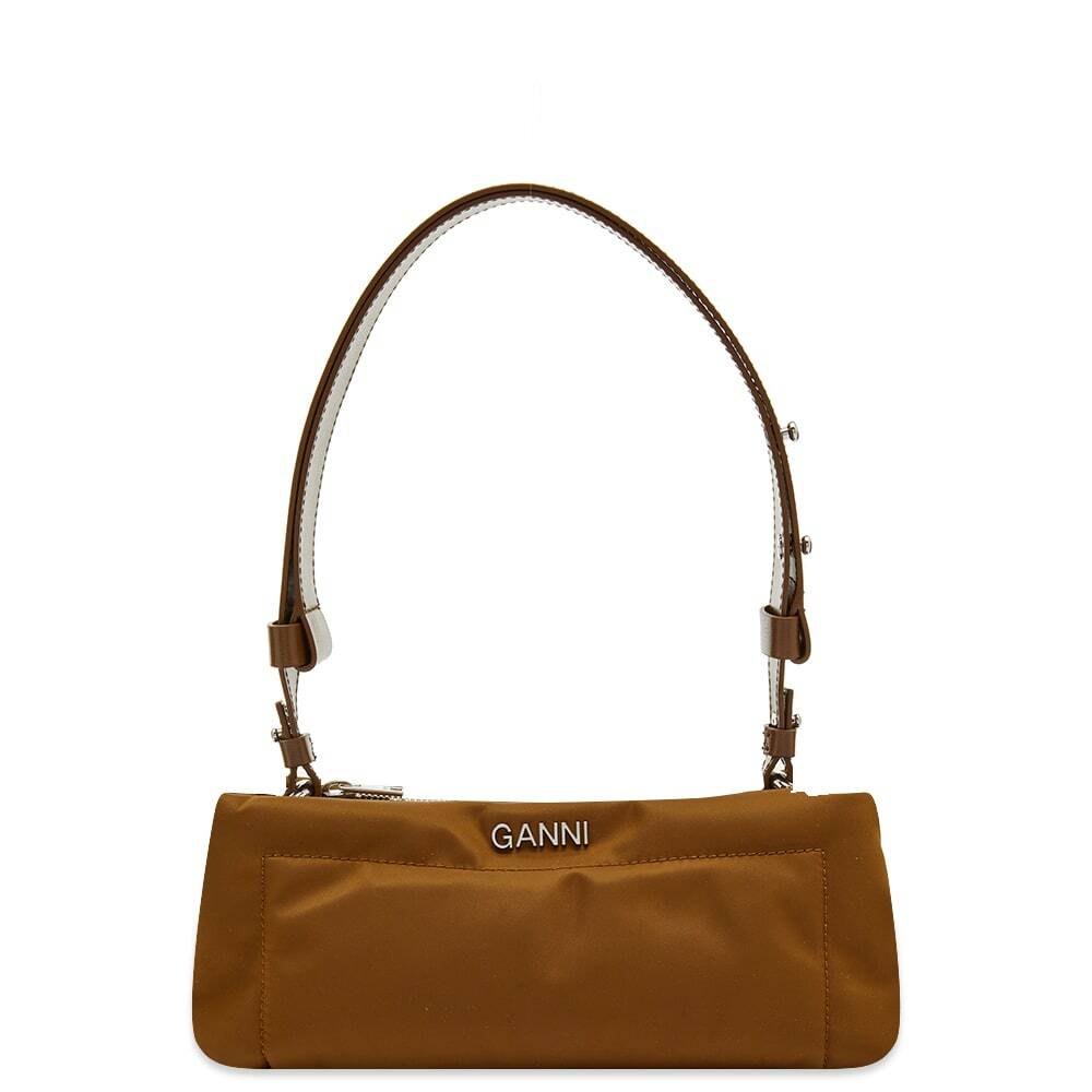 GANNI Women's Pillow Baguette Bag in Toffee GANNI