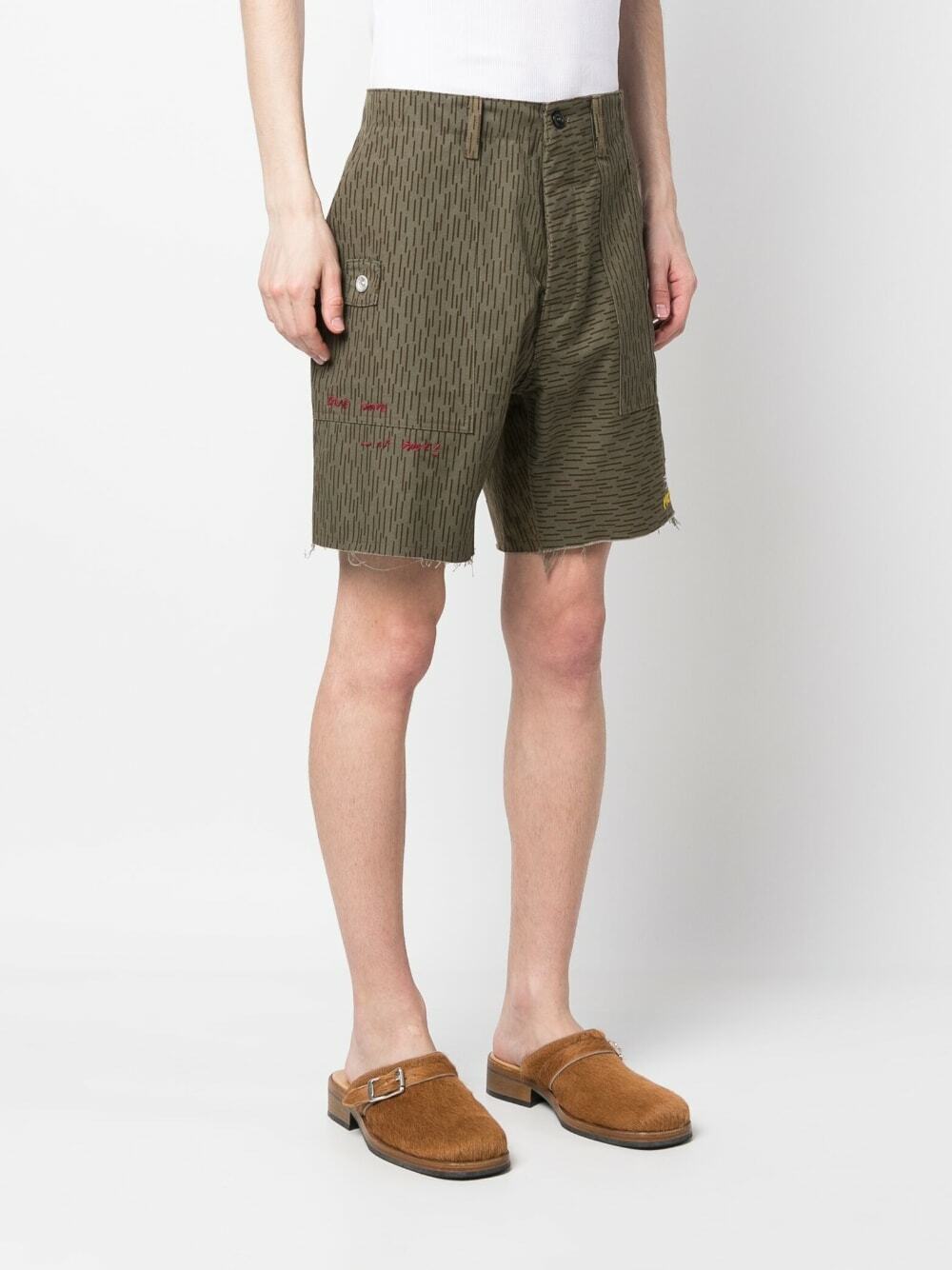 PRESIDENT'S - Camouflage Print Shorts