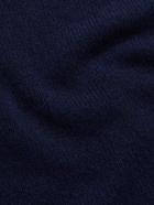 Kingsman - Slim-Fit Mélange Wool Sweater - Blue