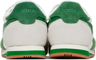 Reebok Classics White & Green Campio XT Sneakers