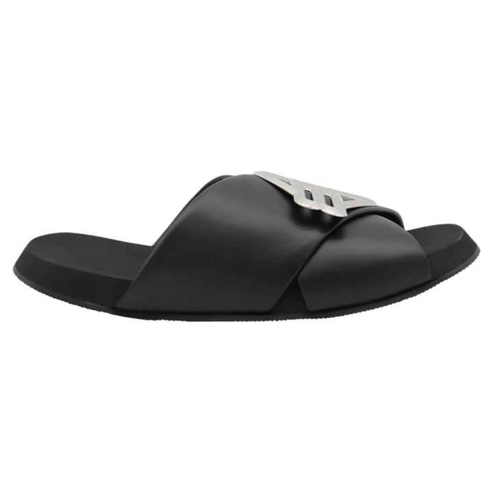 Photo: Balenciaga Black Leather Flats