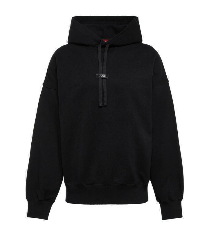 Photo: Gucci Cotton jersey hoodie