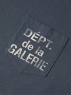 Gallery Dept. - Logo-Print Cotton-Jersey T-Shirt - Blue
