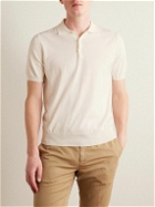 Canali - Cotton Polo Shirt - Neutrals