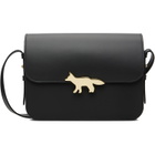 Maison Kitsuné Black Edie Bag