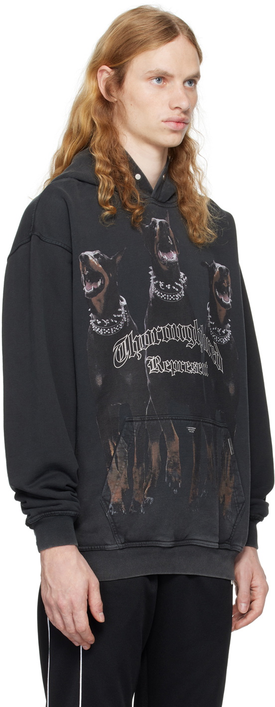 Represent Black 'Thoroughbred' Hoodie Represent