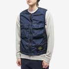 Stone Island Men's Nylon Metal Vest in Navy