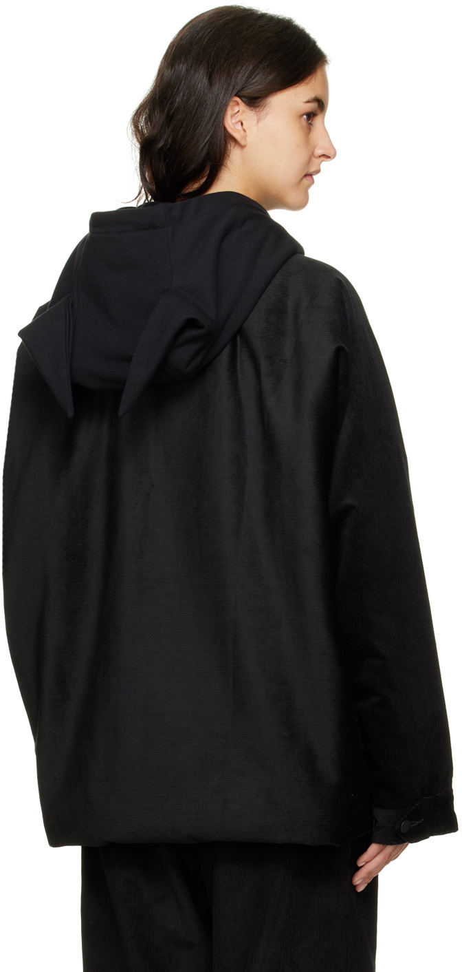 Bernhard Willhelm Black Ear Hoodie