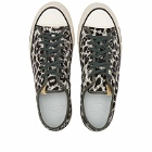 Visvim Men's Skagway Lo Leopard Sneakers in Grey