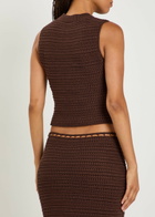 Tods Knit Cotton top Brown
