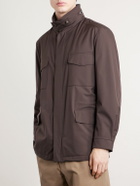 Loro Piana - Traveller Windmate Storm System® Shell Hooded Field Jacket - Brown