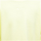 Nike Women's Plush Mod Crop Sweatshirt in Luminous Green