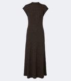 Ralph Lauren Collection Windi silk and wool-blend maxi dress