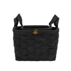 Puebco Wooden Basket - Set of 2 in Black 