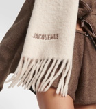 Jacquemus L'écharpe Moisson alpaca-blend scarf