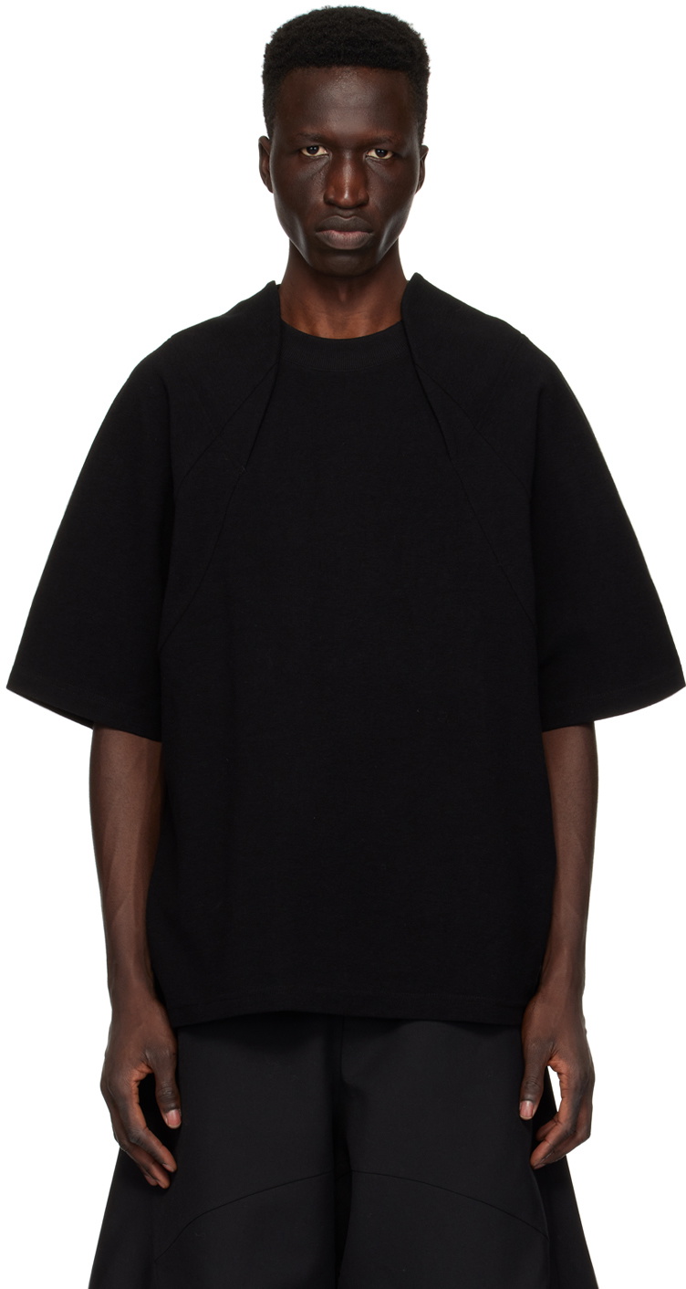 pet tree kor カットソー pet-tree-kor Black Acacia T-Shirt pet-tree-kor
