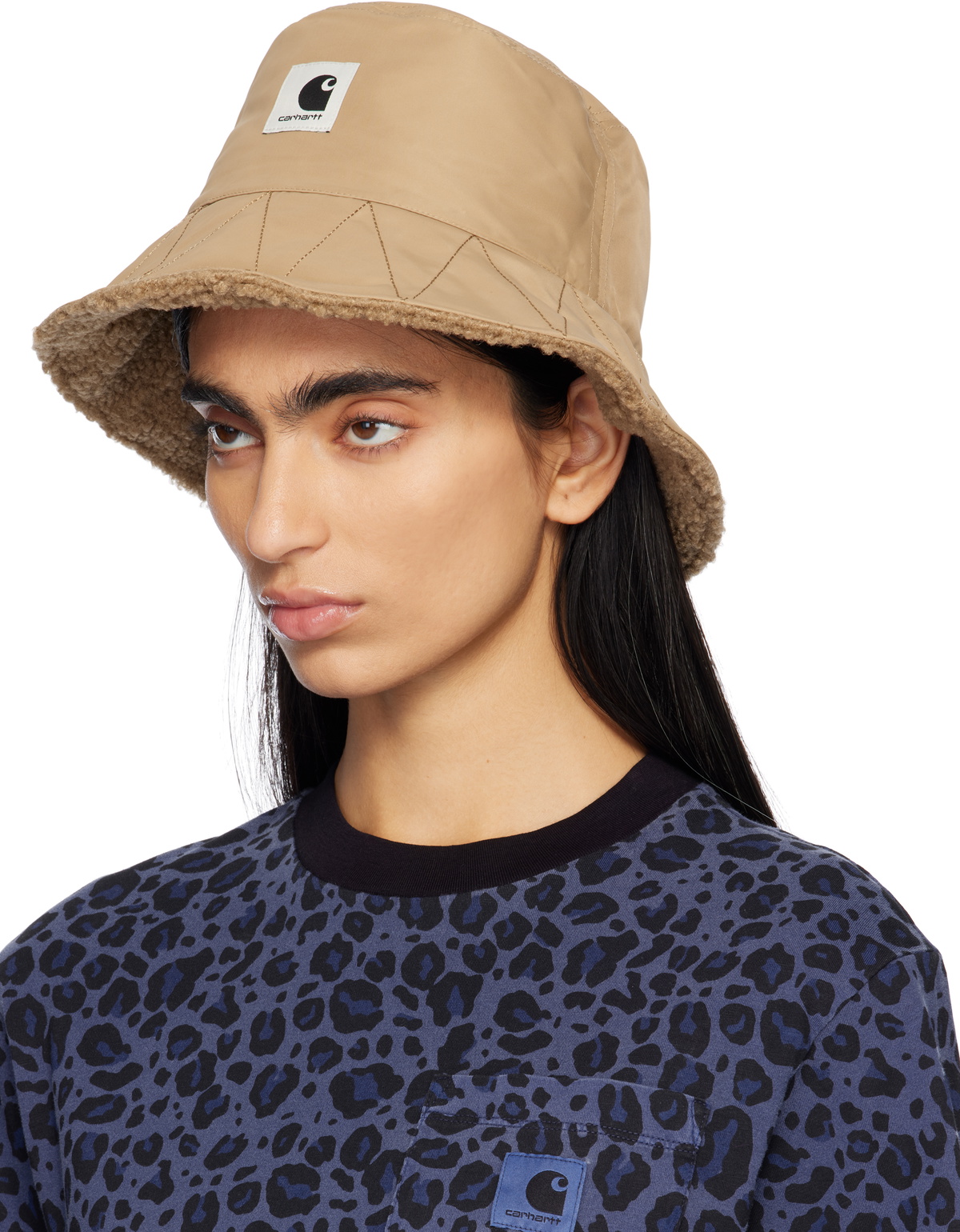 Carhartt Work In Progress Tan Orla Bucket Hat Carhartt WIP Carhartt Work In Progress Tan Orla Bucket Hat Carhartt WIP
