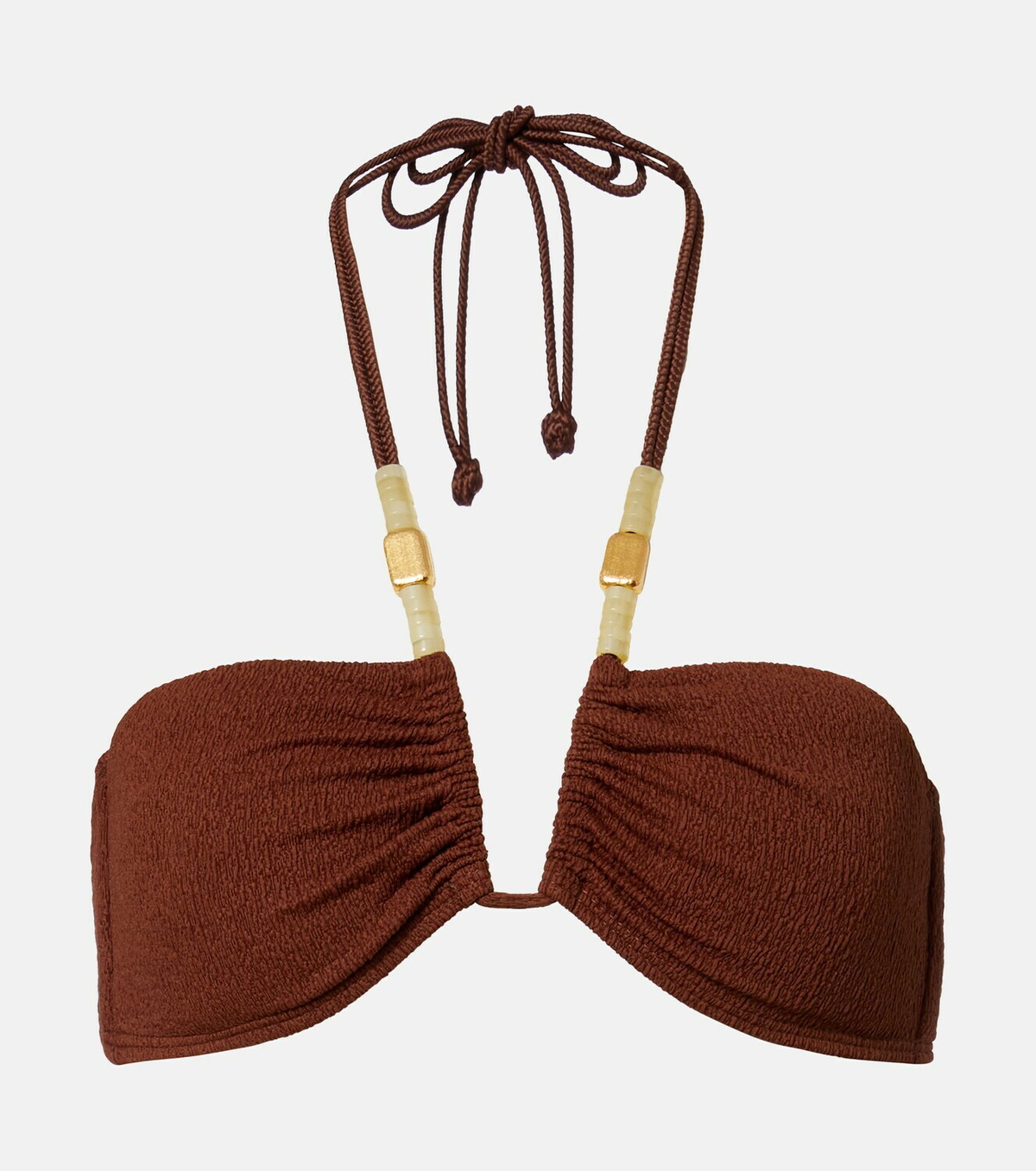 ViX Paula Hermanny Harper Carol beaded bikini top