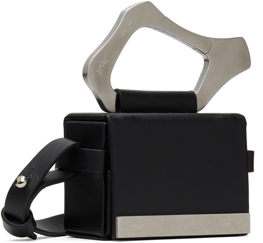 HELIOT EMIL Black Sole AirPods Case Bag