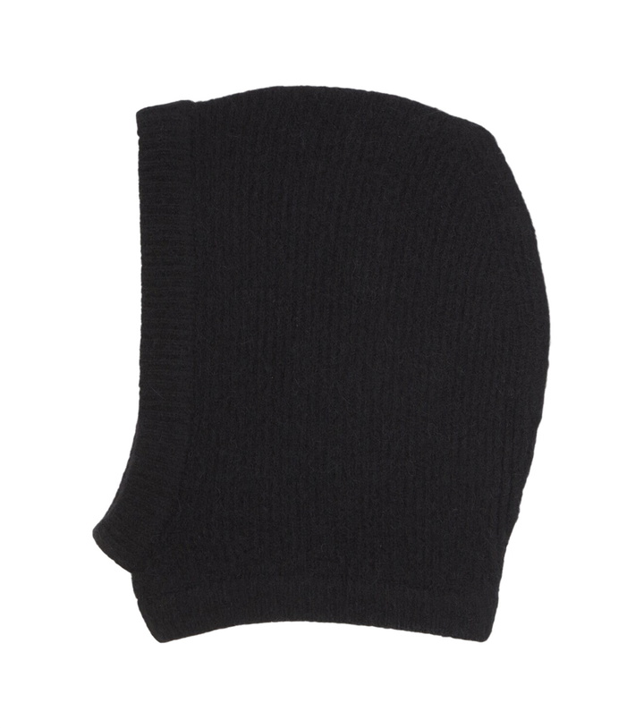 Photo: Rick Owens Alpaca and wool-blend hood