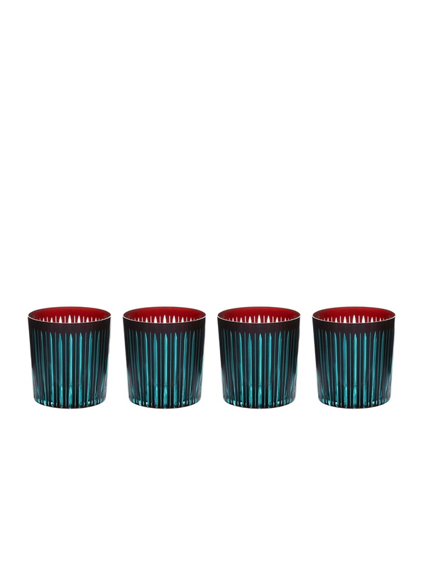 Photo: L'Objet Set Of Four Prism Cocktail Glasses