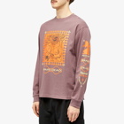 Brain Dead Men's Special Illusions Long Sleeve T-Shirt in Clay