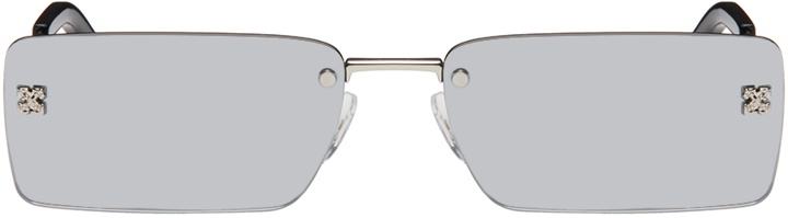 Photo: Off-White Silver Riccione Sunglasses