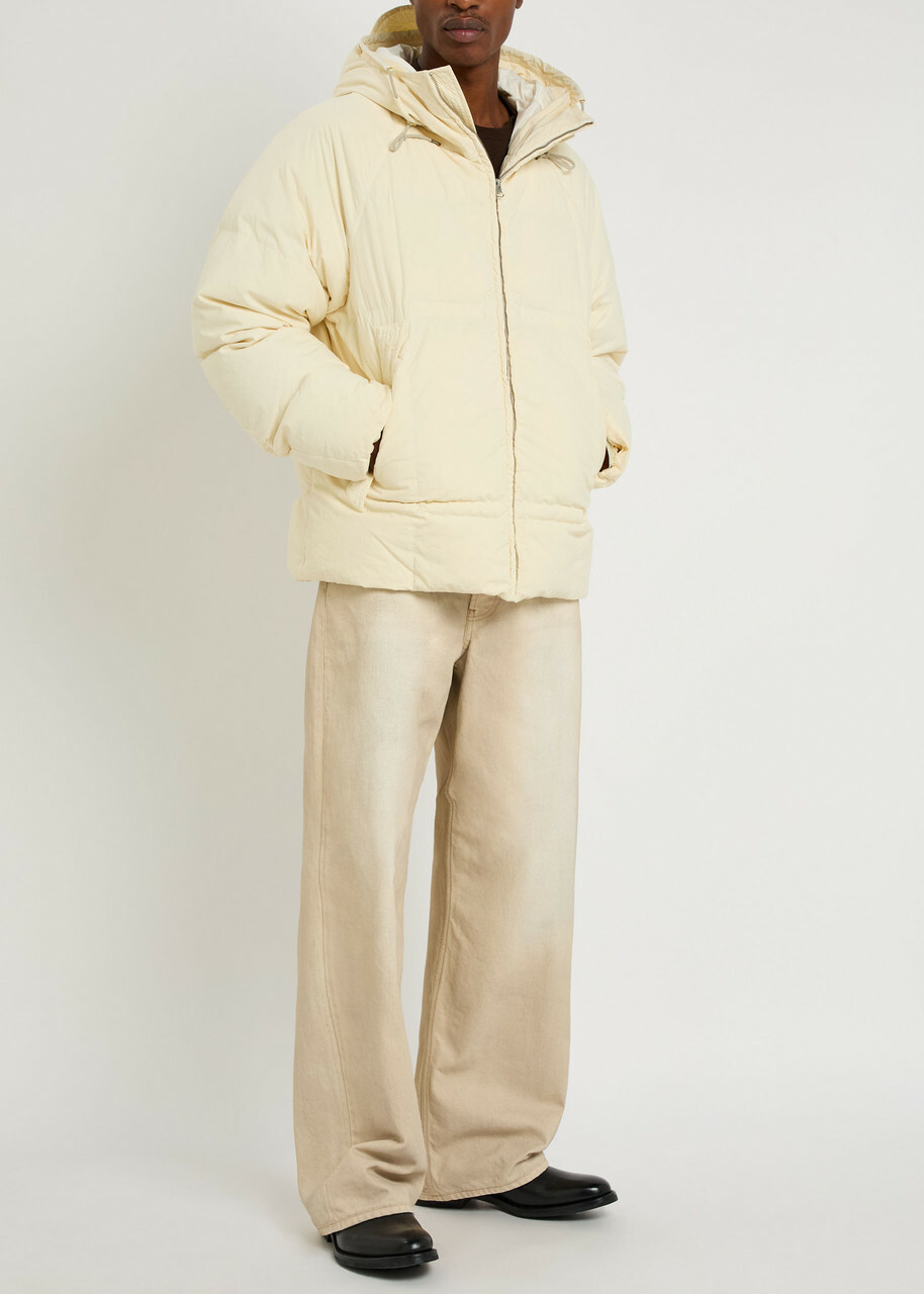 Ten C Padded Shell Jacket Ecru