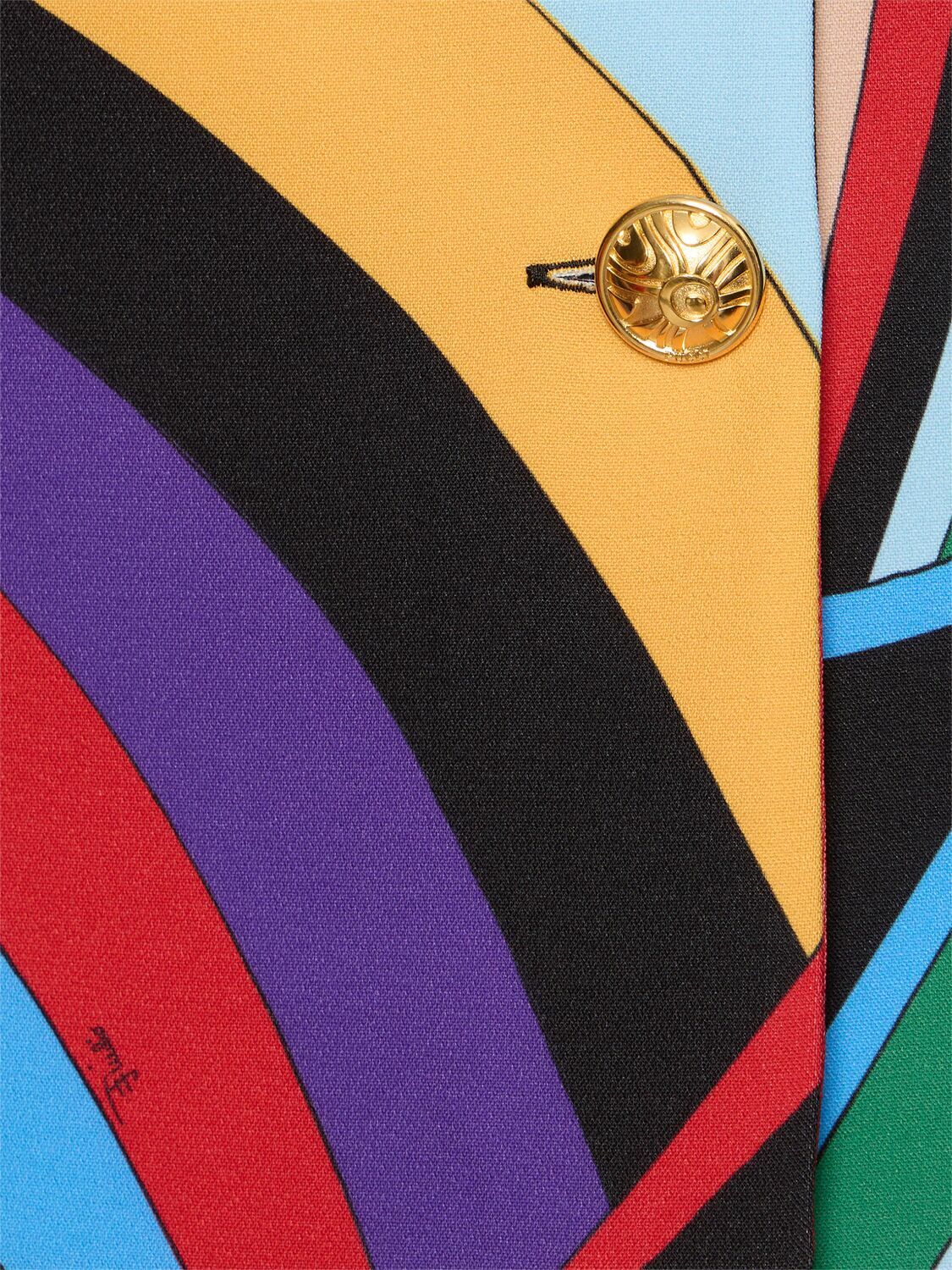 PUCCI Printed Cady Mini Wrap Skirt Emilio Pucci