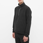 Norse Projects Men's Frederik Fleece Half Zip in Black