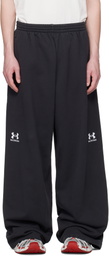 Balenciaga Black Under Armour Edition Baggy Sweatpants
