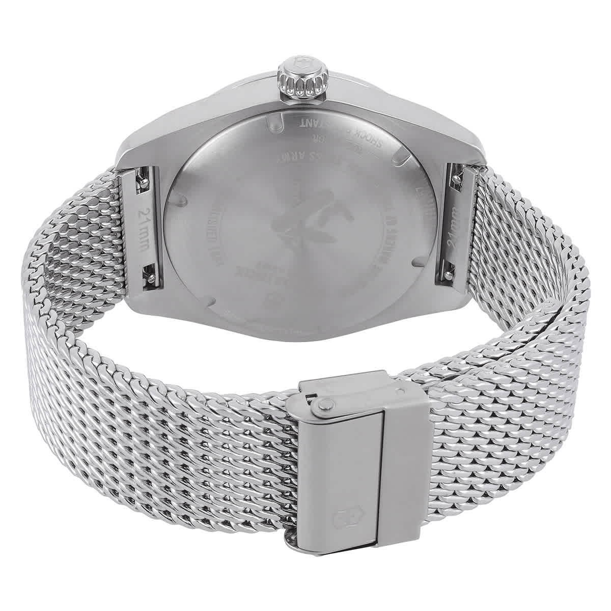 Victorinox Swiss Army Quartz Blue Dial Mens Watch 242042