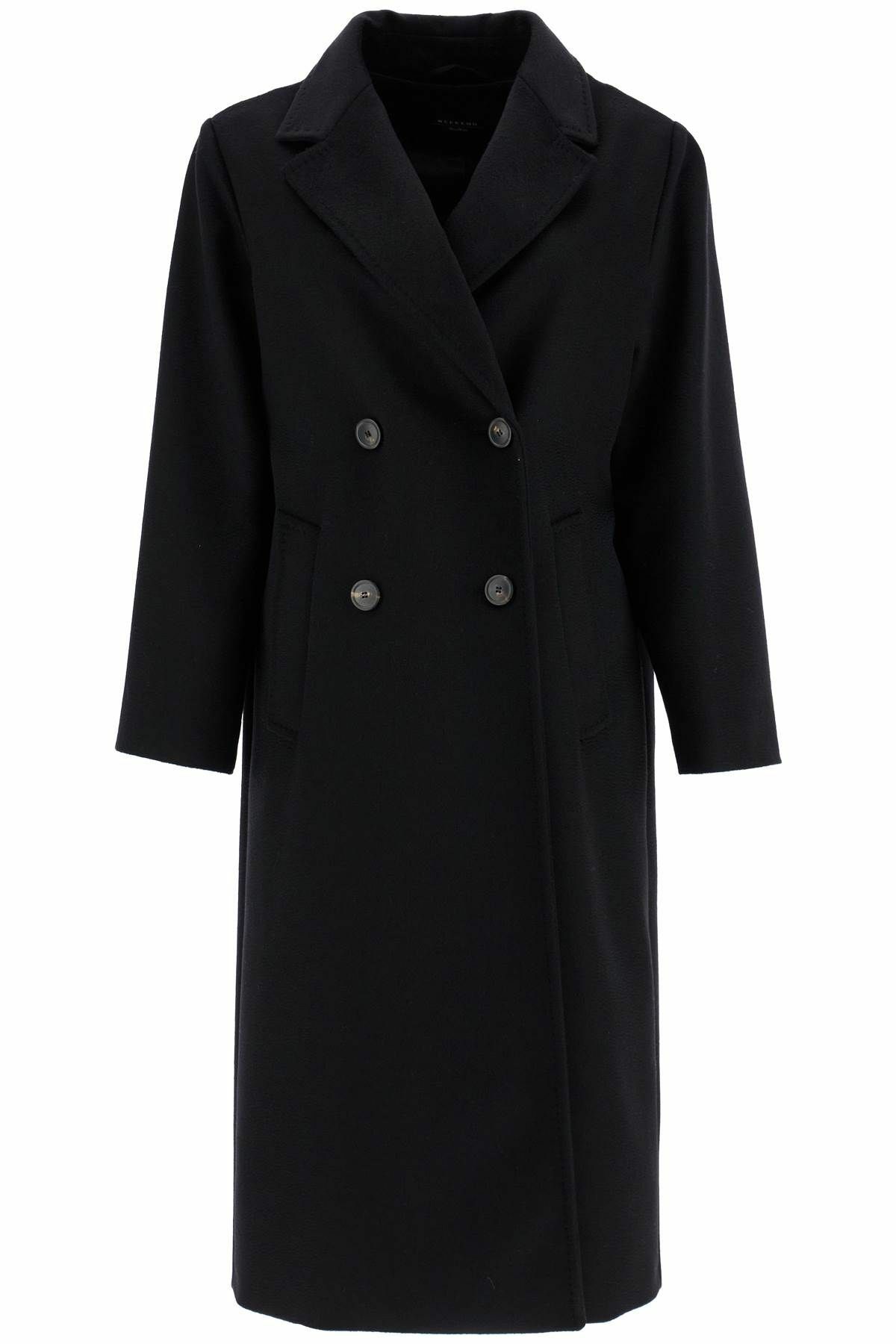 WEEKEND MAX MARA double-breasted ponera Black Weekend Max Mara