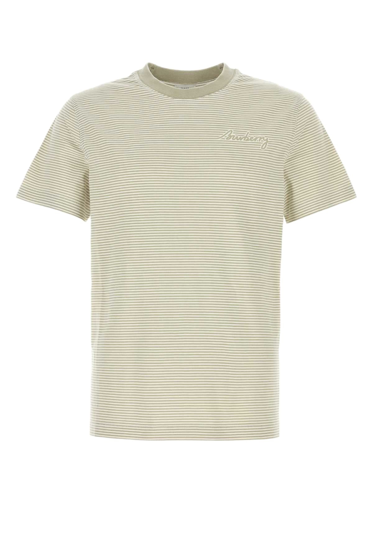 Burberry T Shirt Beige Mens Burberry