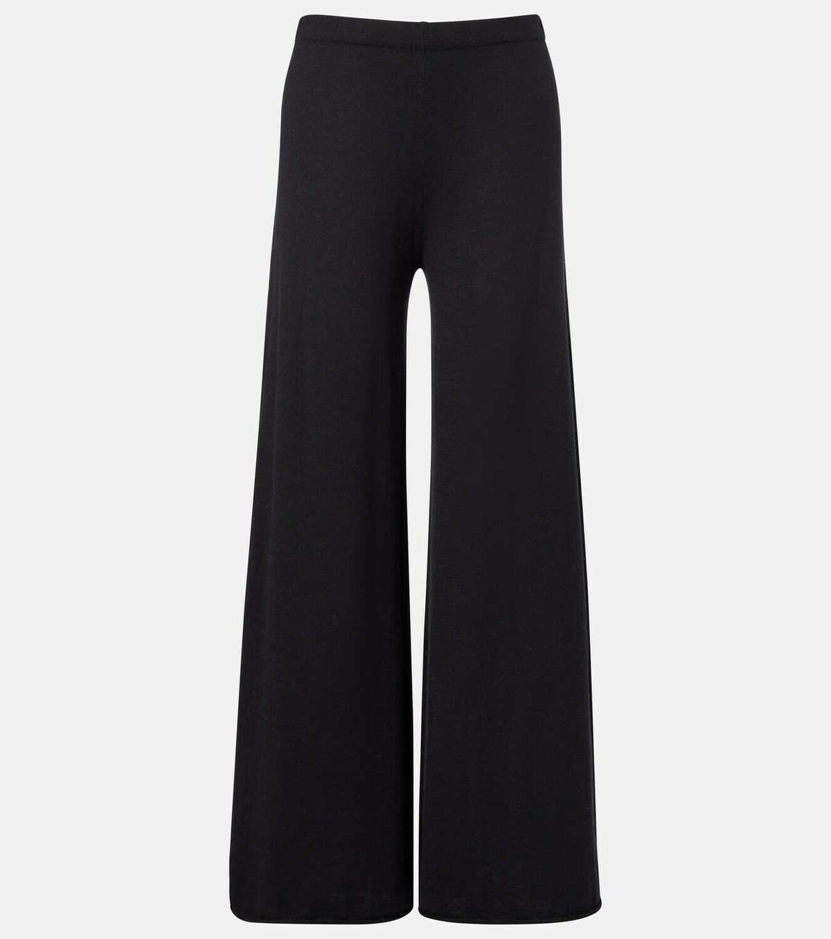 Lisa Yang Ainsley cotton and cashmere wide-leg pants