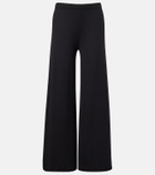 Lisa Yang Ainsley cotton and cashmere wide-leg pants