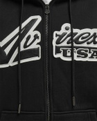 Avirex SCRIPT LOGO HOODIE Black Mens Hoodies/Zipper