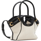 BALMAIN Black & Off-White Small Bag
